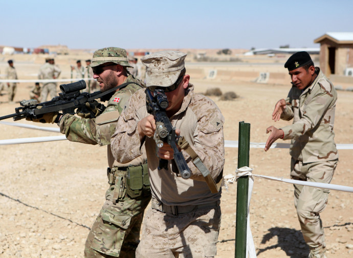 Addestramento americano di soldati iracheni