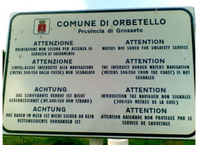 Inglese approssimativo sui segnali stradali Inglese approssimativo sui segnali stradali