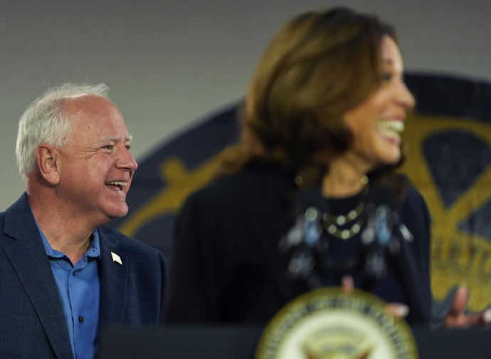 Tim Walz e Kamala Harris (La Presse) Tim Walz e Kamala Harris (La Presse)