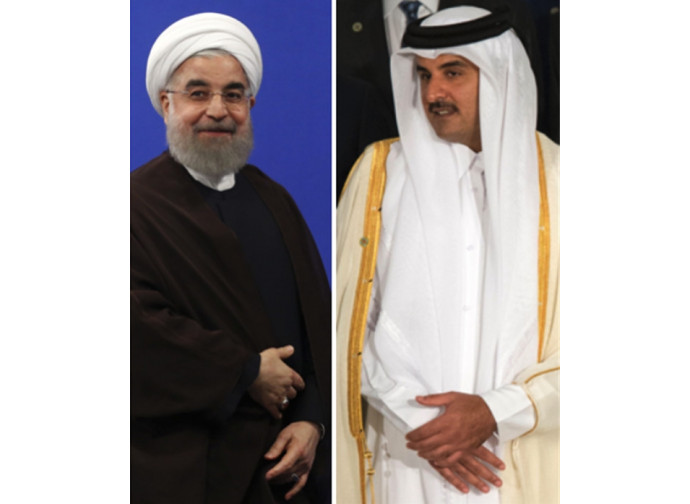 Rouhani e Al Thani