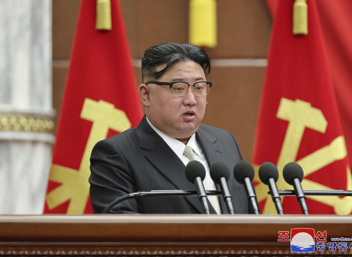 Kim Jong-un tiene il discorso di fine anno (La Presse) Kim Jong-un tiene il discorso di fine anno (La Presse)