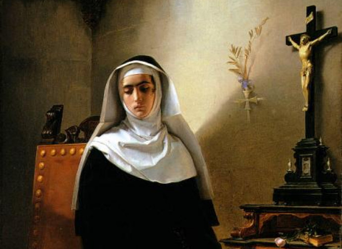La Signora di Monza (dipinto di G. Molteni, 1847) La Signora di Monza (dipinto di G. Molteni, 1847)