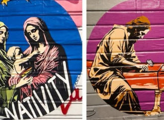 Natività con due "mamme"