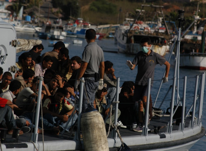 Sbarco a Lampedusa (foto di repertorio)