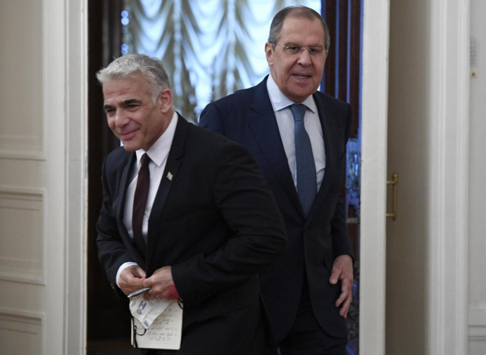 Yair Lapid e Sergey Lavrov