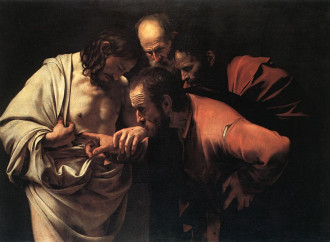 Caravaggio e san Tommaso, la piaga testimonia il Risorto