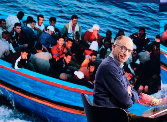 Enrico Letta e l'immigrazione