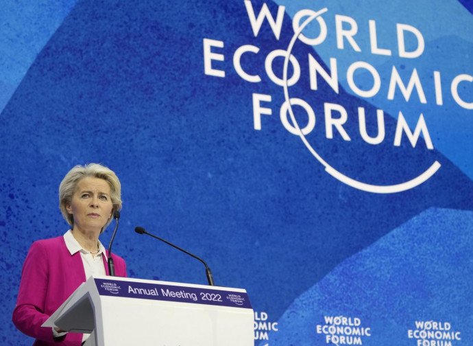 Ursula von der Leyen a Davos Ursula von der Leyen a Davos