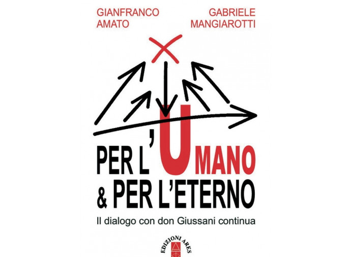 La copertina del libro: Per l'uomo e per l'eterno La copertina del libro: Per l'uomo e per l'eterno