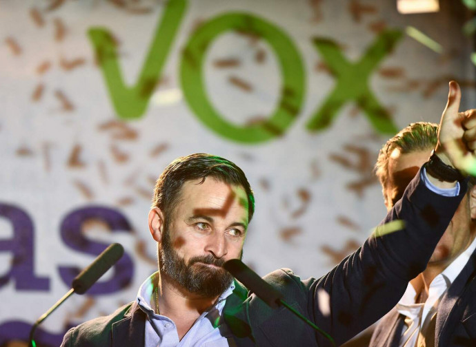 Santiago Abascal, leader di Vox Santiago Abascal, leader di Vox