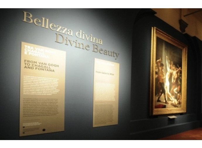 La mostra La Bellezza Divina allestita a Firenze La mostra La Bellezza Divina allestita a Firenze