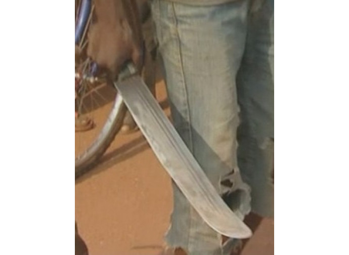 Machete in Centrafrica Machete in Centrafrica