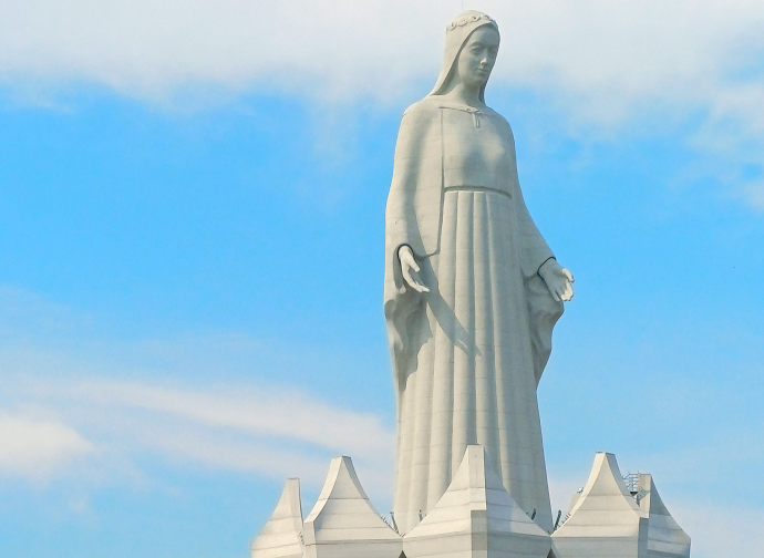 Statua Madonna a Konotop, Polonia (foto parrocchia Kikół)