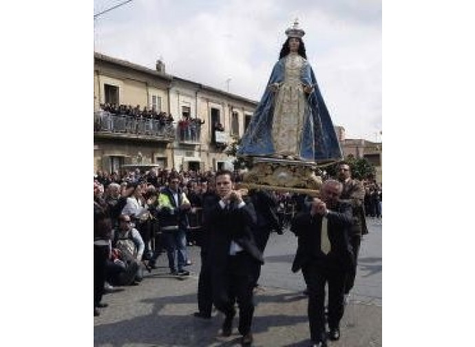 Processione in Calabria