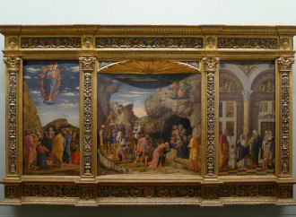 Trittico di Mantegna: Cristo discese e vinse ascendendo