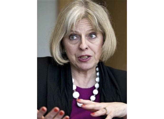 Il premier inglese Theresa May Il premier inglese Theresa May