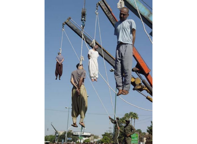 Impiccagioni di massa in Iran