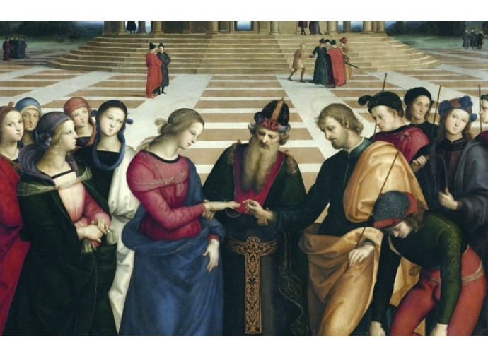 Lo Sposalizio della Vergine, di Raffaello Lo Sposalizio della Vergine, di Raffaello