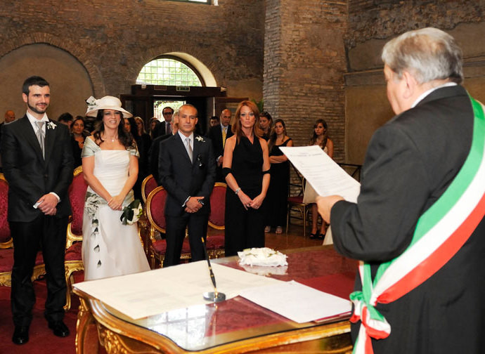 Un matrimonio civile