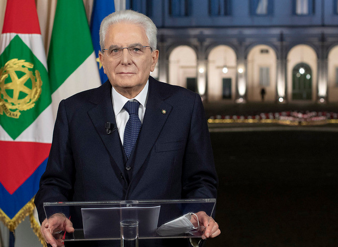 Il presidente Mattarella