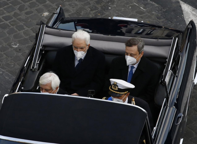 Mattarella e Draghi Mattarella e Draghi