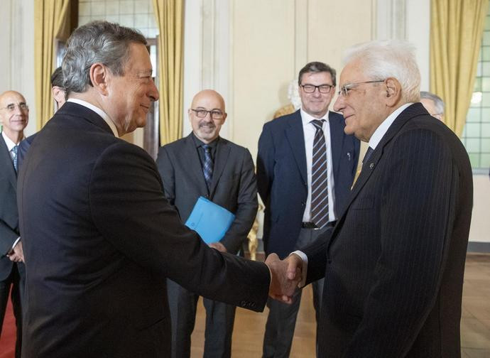 Draghi e Mattarella (LaPresse) Draghi e Mattarella (LaPresse)