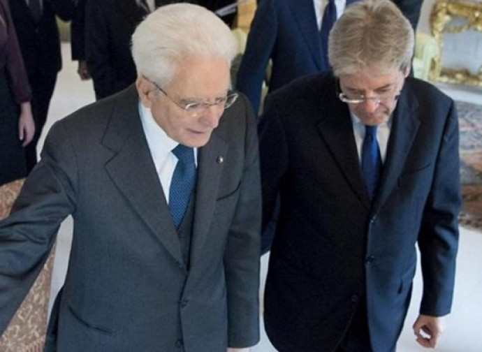 Mattarella e Gentiloni