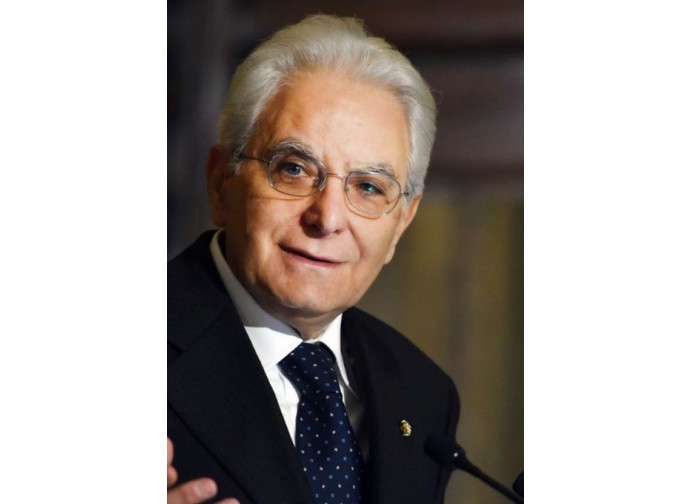 Il Capo dello Stato Sergio Mattarella