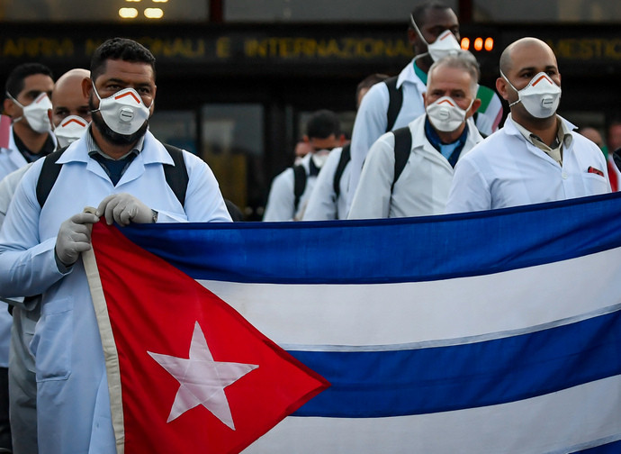 L'arrivo dei medici cubani in Italia L'arrivo dei medici cubani in Italia