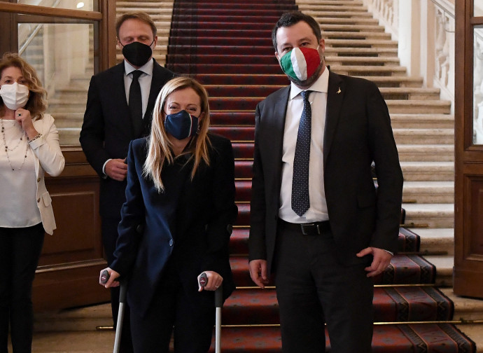 Meloni e Salvini