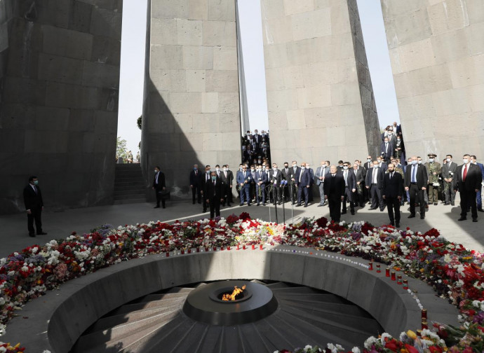 Metz Yegern, la celebrazione a Erevan, memoriale del genocidio