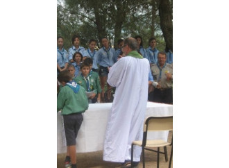 Dopo le "nozze", anche l'Eucarestia al capo scout