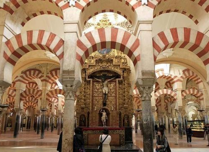 L'interno della cattedrale di Cordoba