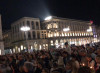 Veglia a Milano, piazza Duomo