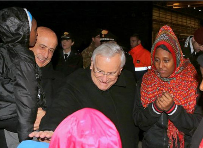 L'accoglienza a Pratica di Mare