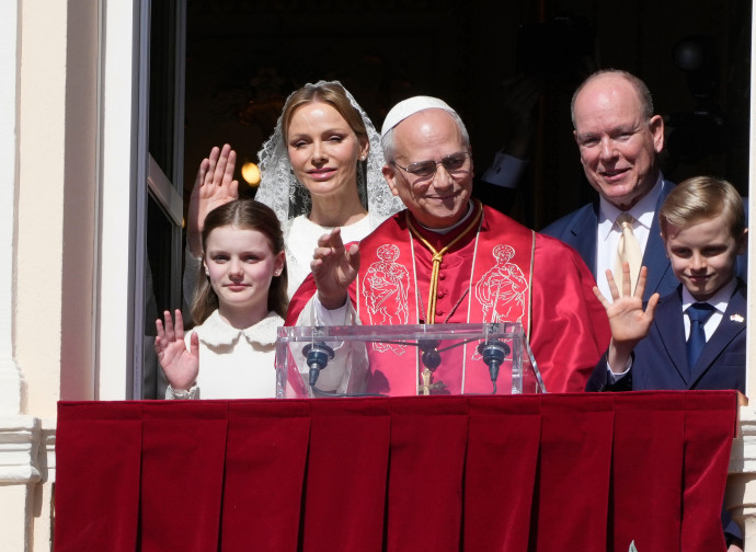 Leone XIV e la famiglia di Alberto II di Monaco