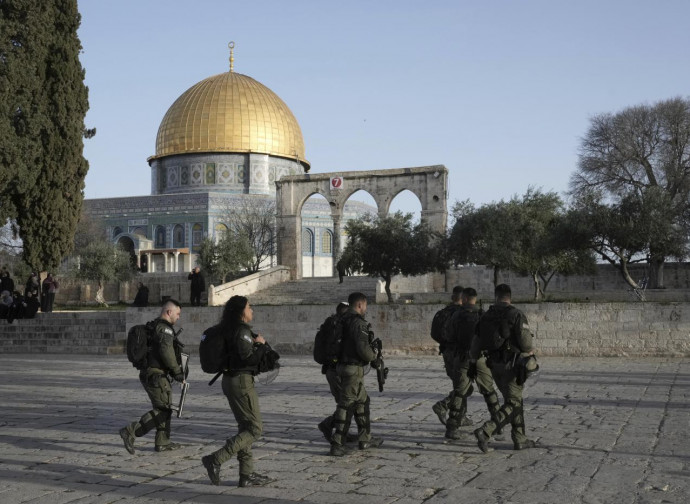 Spianata delle moschee dopo gli scontri