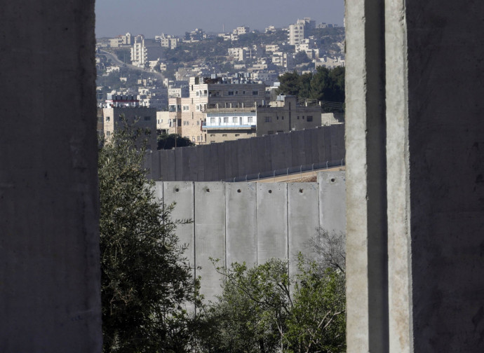 Il muro in Cisgiordania