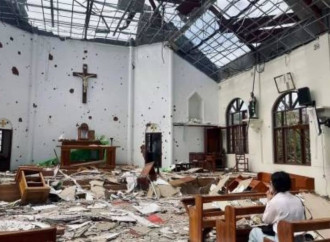 Un’altra chiesa cattolica bombardata in Myanmar