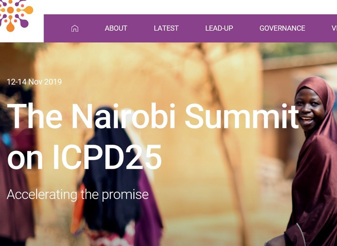 Il sito in preparazione del summit di Nairobi
