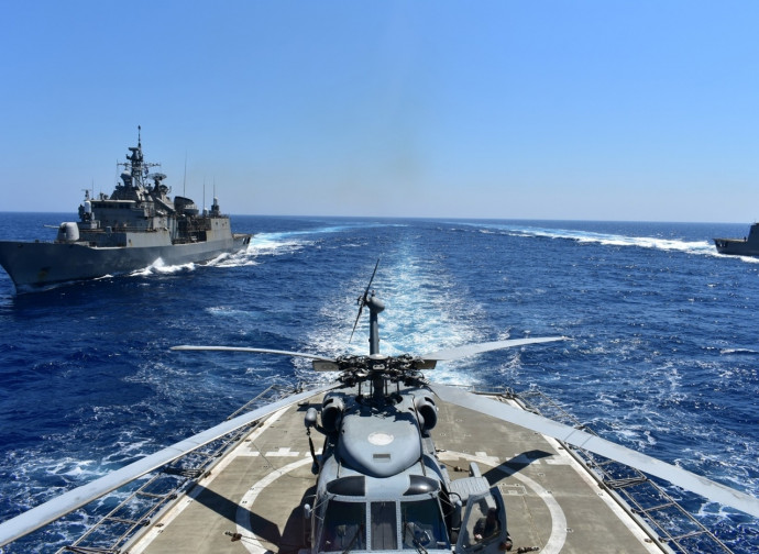 Esercitazioni navali greche dell'Egeo
