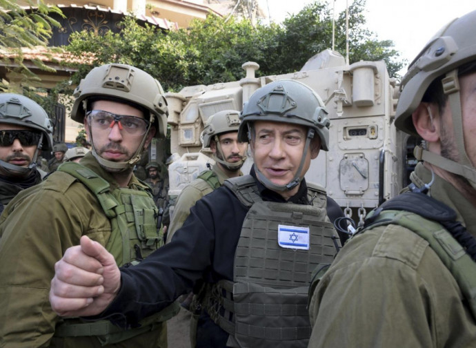 Benjamin Netanyahu al fronte (La Presse) Benjamin Netanyahu al fronte (La Presse)