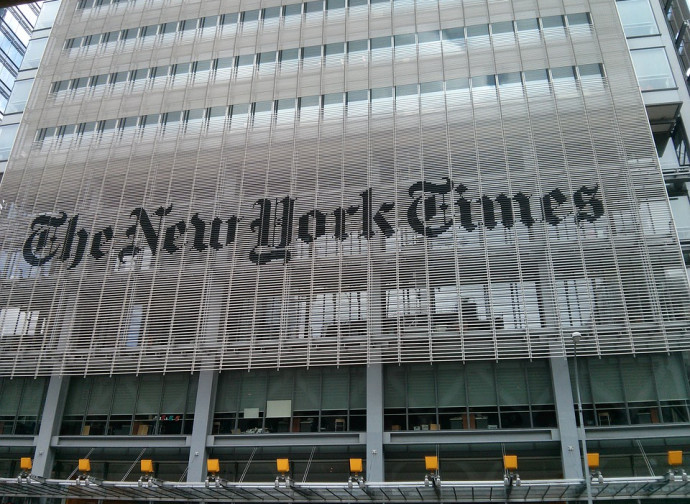 La sede del New York Times