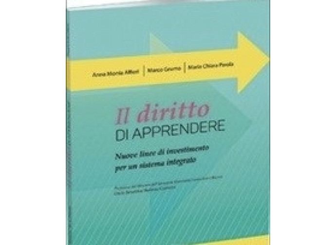 La copertina del libro "Il diritto di apprendere" La copertina del libro "Il diritto di apprendere"
