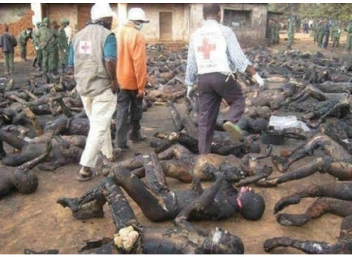 Uno dei massacri di cristiani in Nigeria