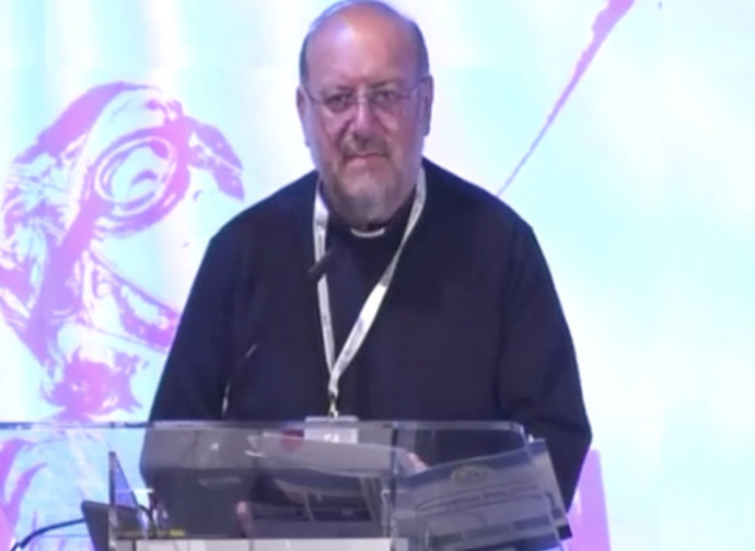 Don Di Noto al World Congress of Families di Verona c Don Di Noto al World Congress of Families di Verona c