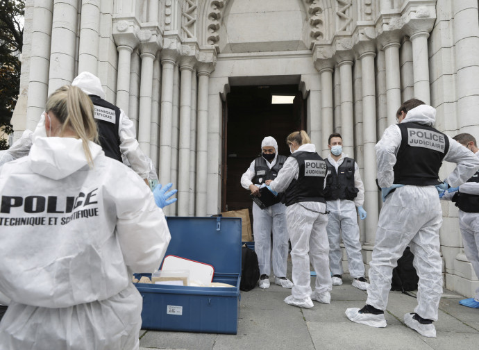 Notre Dame di Nizza, dopo l'attentato Notre Dame di Nizza, dopo l'attentato