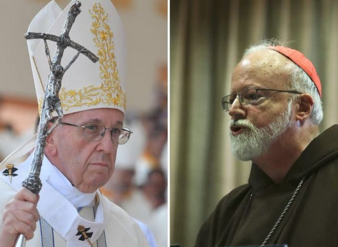 Papa Francesco e il cardinale O'Malley