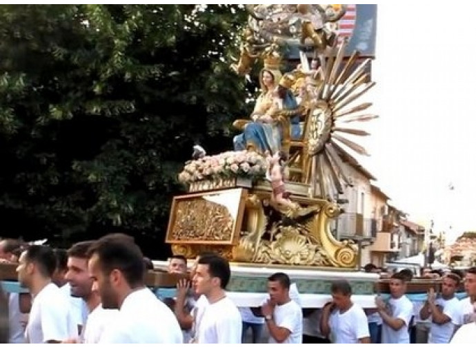 La processione della Madonna delle Grazie a Oppido Mamertina