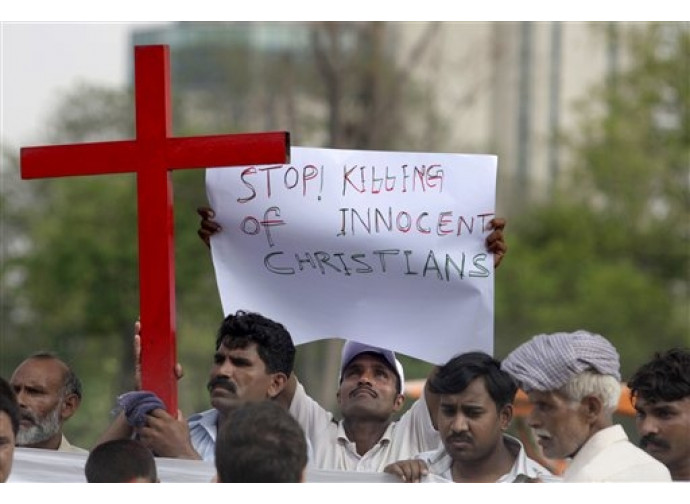 Pakistan, manifestazione in difesa dei cristiani